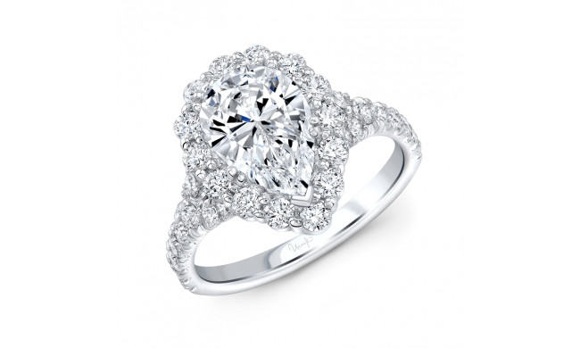 Uneek Pear Shaped Diamond Engagement Ring - LVS969PS
